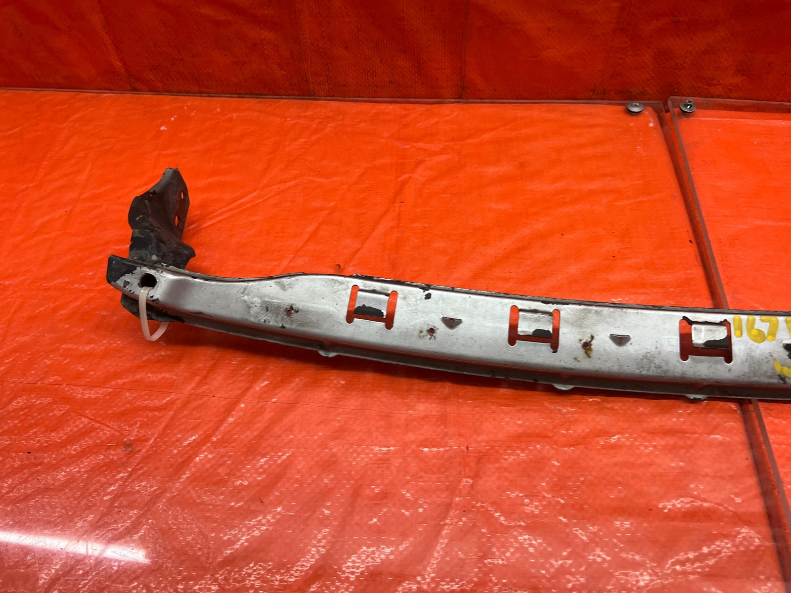 01 02 HONDA ACCORD SEDAN   FRONT UPPER BUMPER BRACKET BEAM   OEM FACTORY #1678