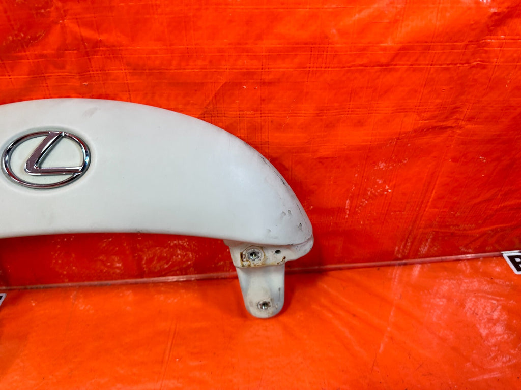 02 06 LEXUS SC430   LEFT OR RIGHT FRONT SEAT   UPPER TRIM   ECRU   OEM #2615