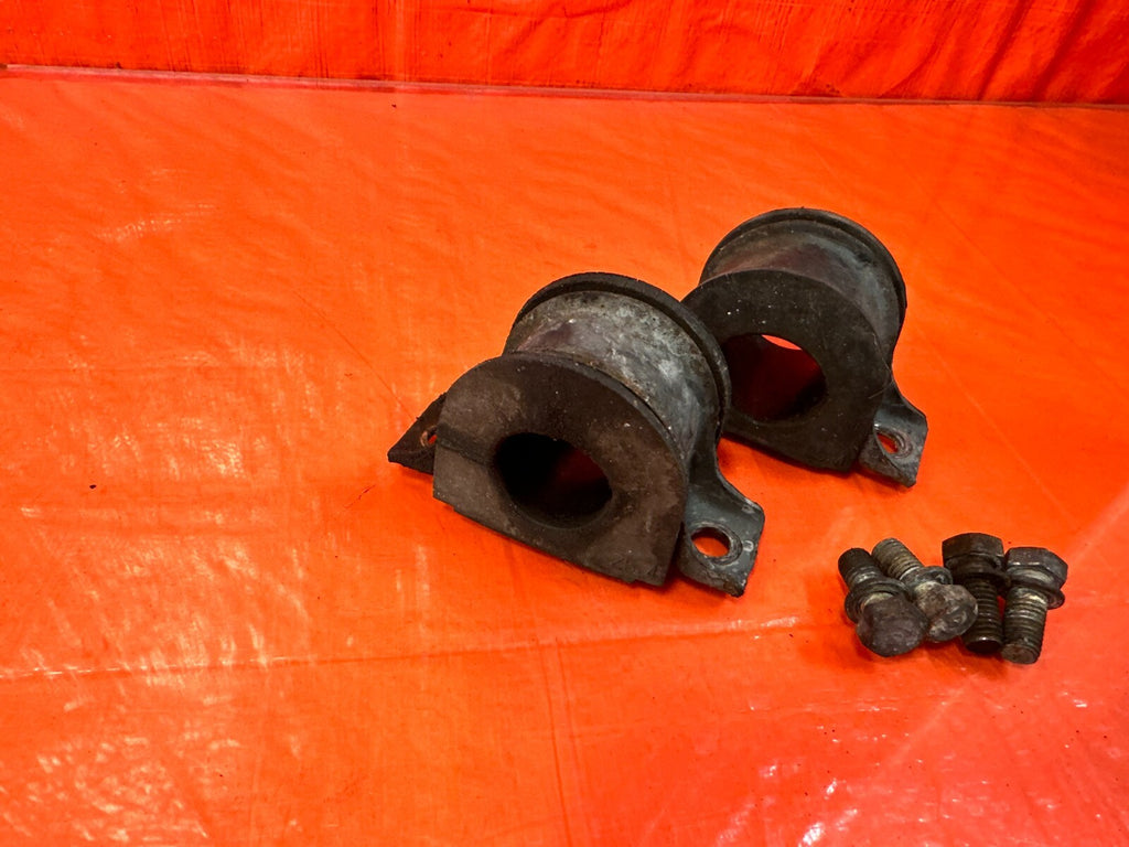 88 01 HONDA PRELUDE   FRONT SWAY BAR MOUNTING BRACKET & BUSHING SET   OEM #2736
