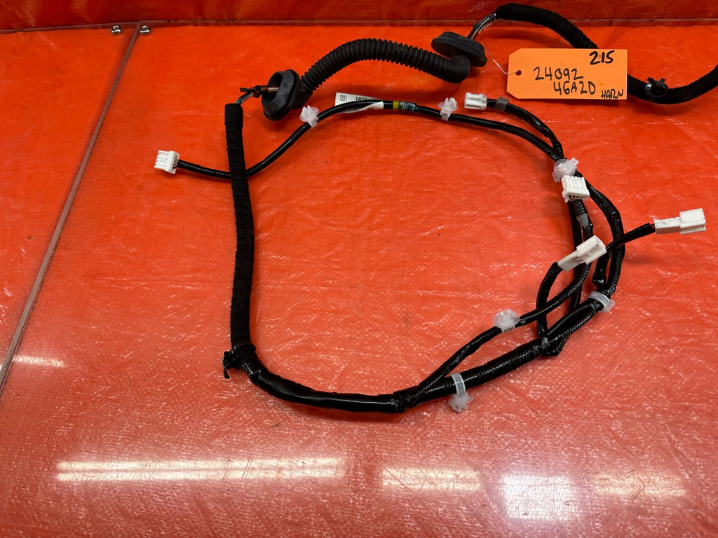 16 19 INFINITI Q50   SUB INSTRUMENT WIRE HARNESS WIRING LOOM   OEM #2157