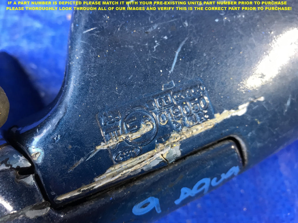 OEM 1990 1991 1992 1993 HONDA ACCORD DRIVER LEFT SIDE VIEW MIRROR       6