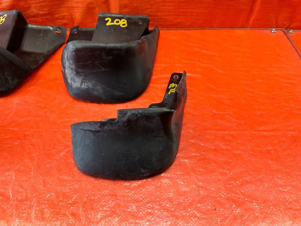 96 98 HONDA CIVIC 2D COUPE FACTORY MUD FLAPS SPLASH GUARDS FRONT & REAR OEM #2084