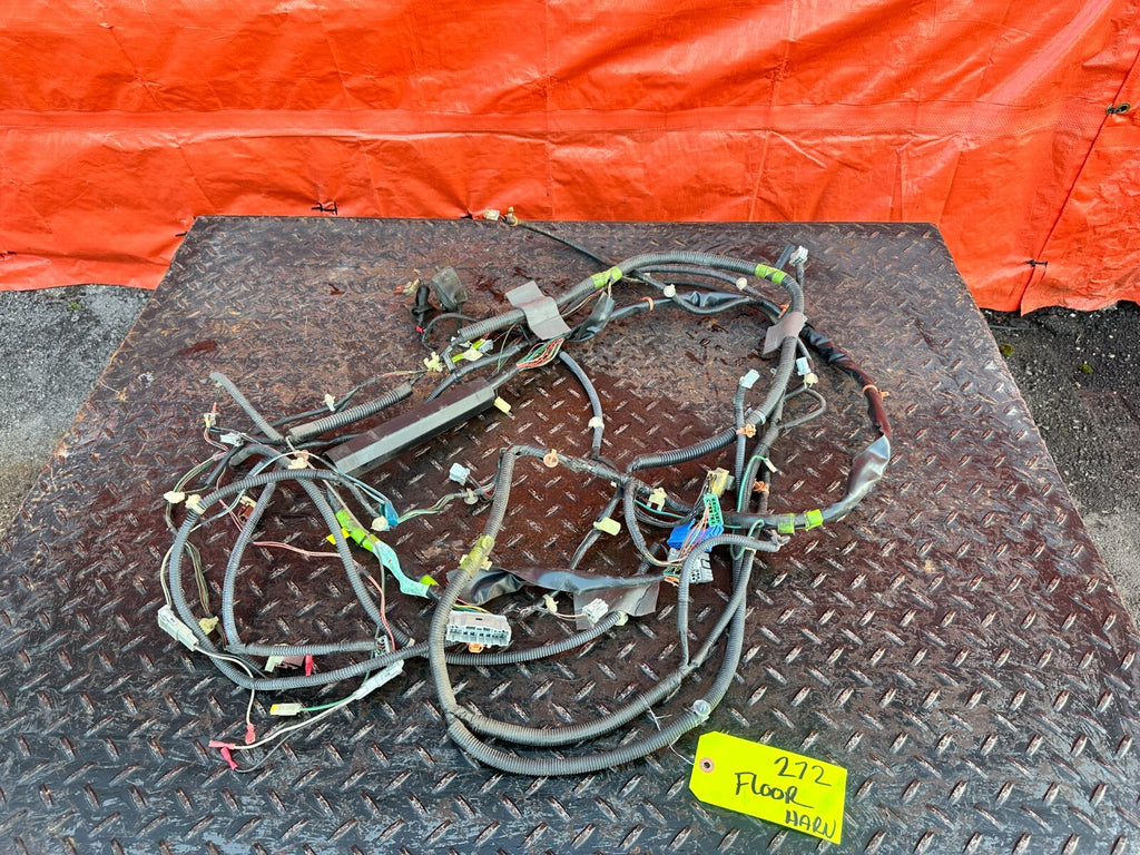 1994 94 HONDA DEL SOL   INTERIOR FLOOR WIRING HARNESS WIRE LOOM OEM FACTORY #2720