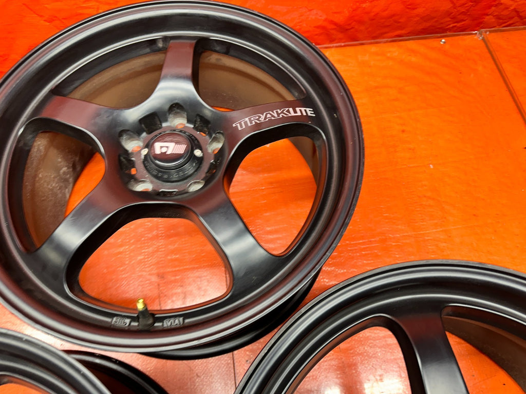 MOTEGI RACING TRAKLITE 17 INCH ALLOY WHEELS SET OF 3 17x8 +40 5x114.3 AFTERMARKE20