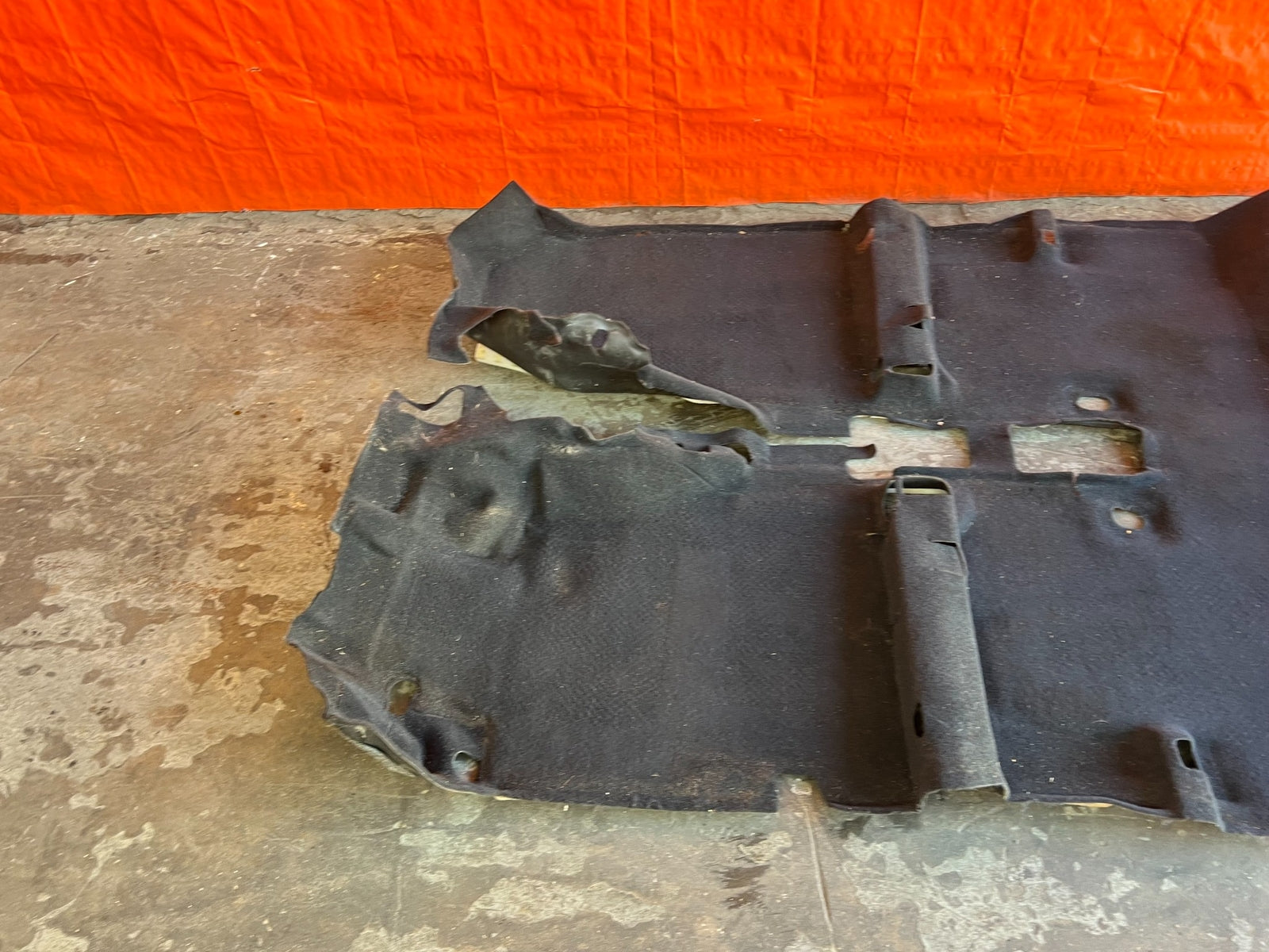 02 05 HONDA CIVIC SI EP3 HATCHBACK INTERIOR FLOOR CARPET RUG MAT   BLACK OEM 17617