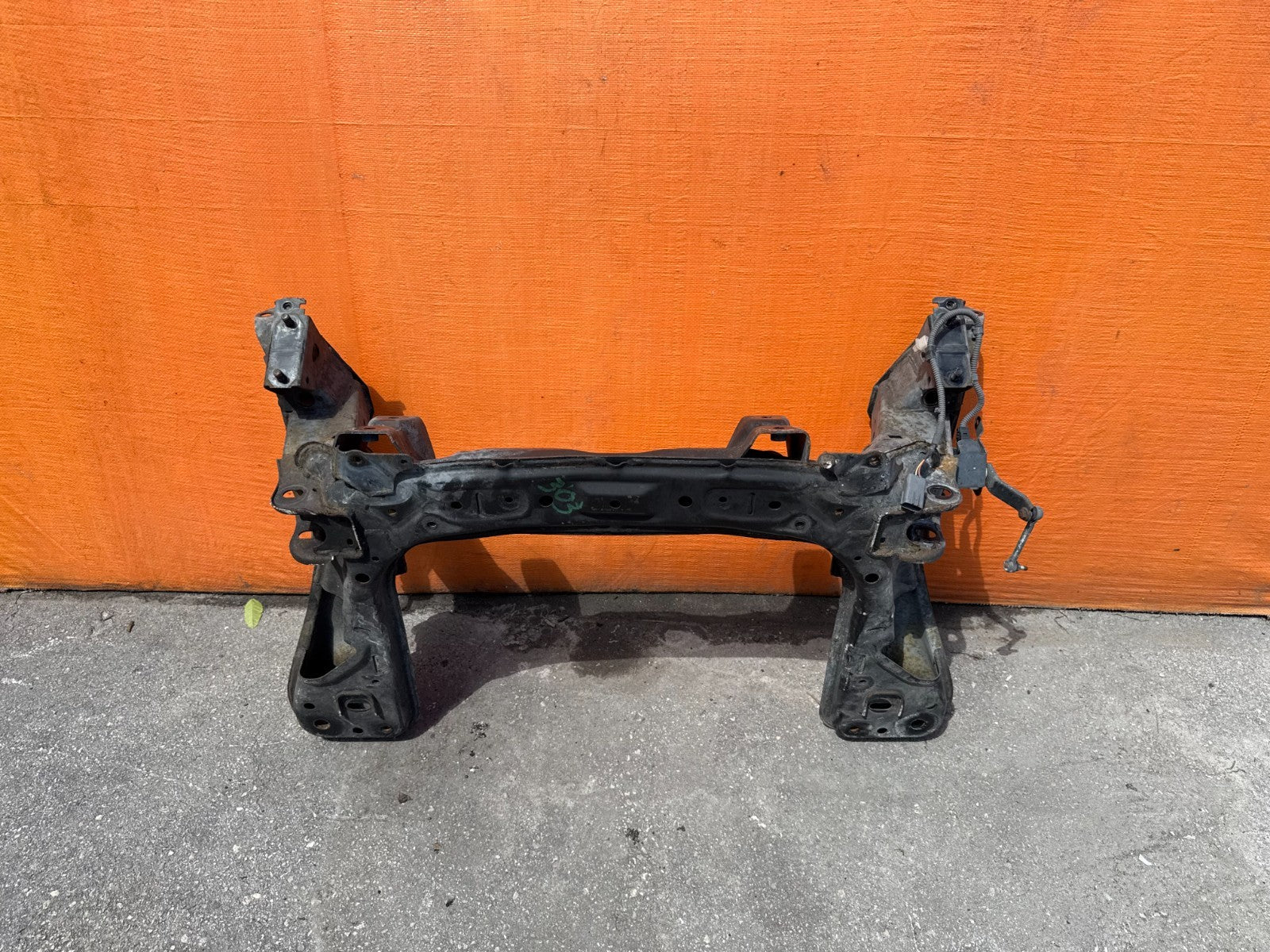 09 11 MAZDA RX8 RX 8  FRONT SUBFRAME CROSSMEMBER SUB FRAME ENGINE CRADLE   OEM14