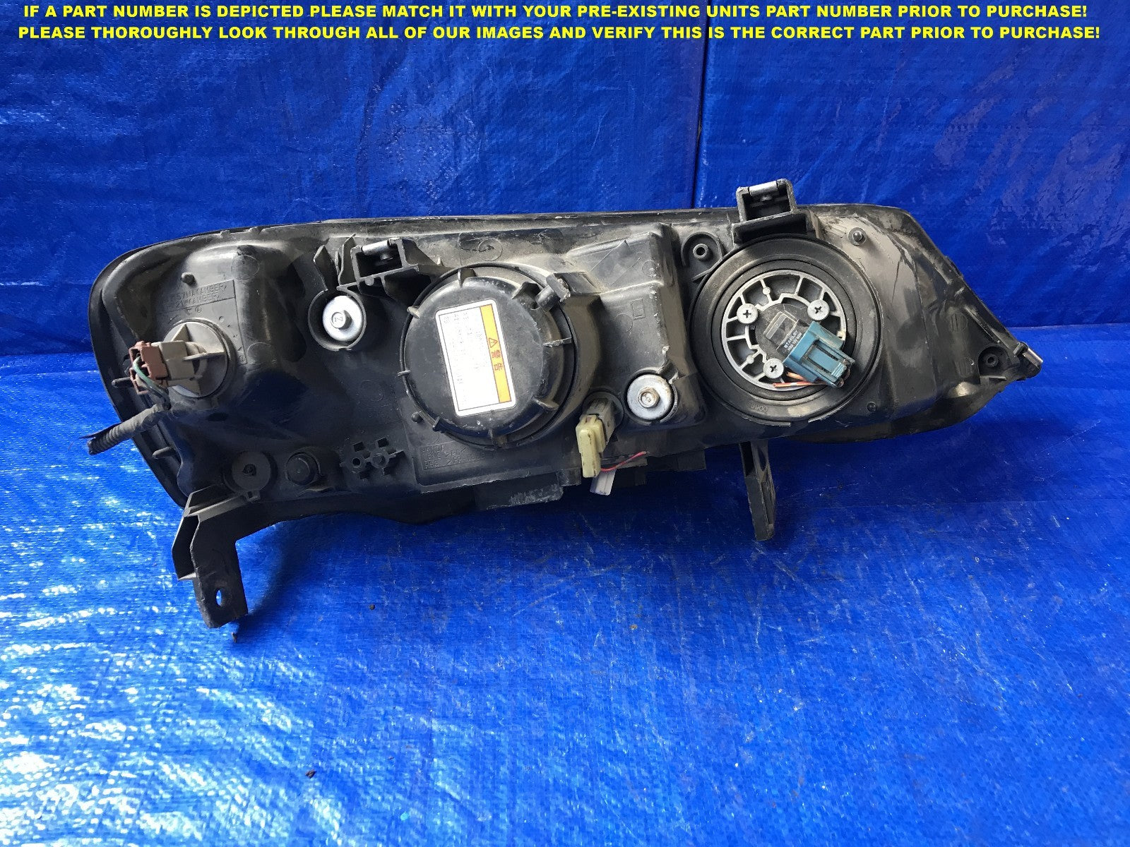 OEM 2002 2003 02 03 ACURA TL DRIVER LEFT HEADLIGHT L LH7