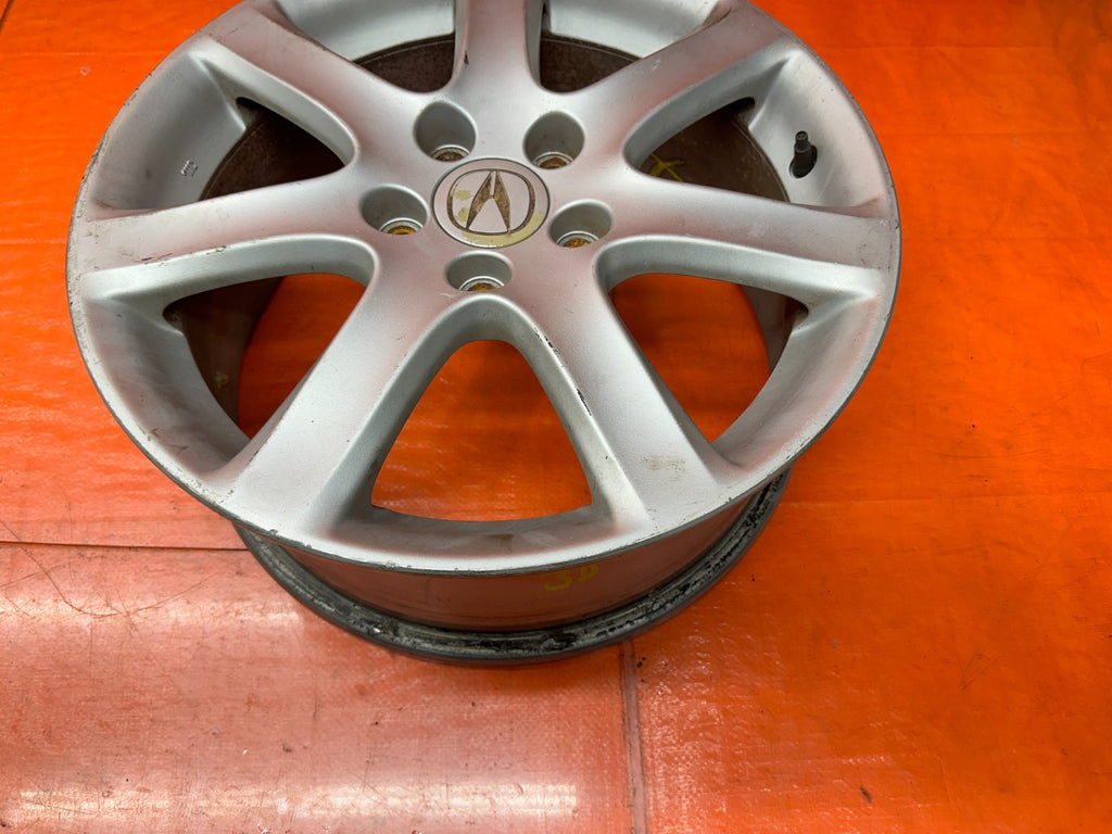 04 08 ACURA TSX 2.4L 17 INCH 7 SPOKE ALLOY WHEEL RIM 17x7 5x114.3 OEM FACTORY  14