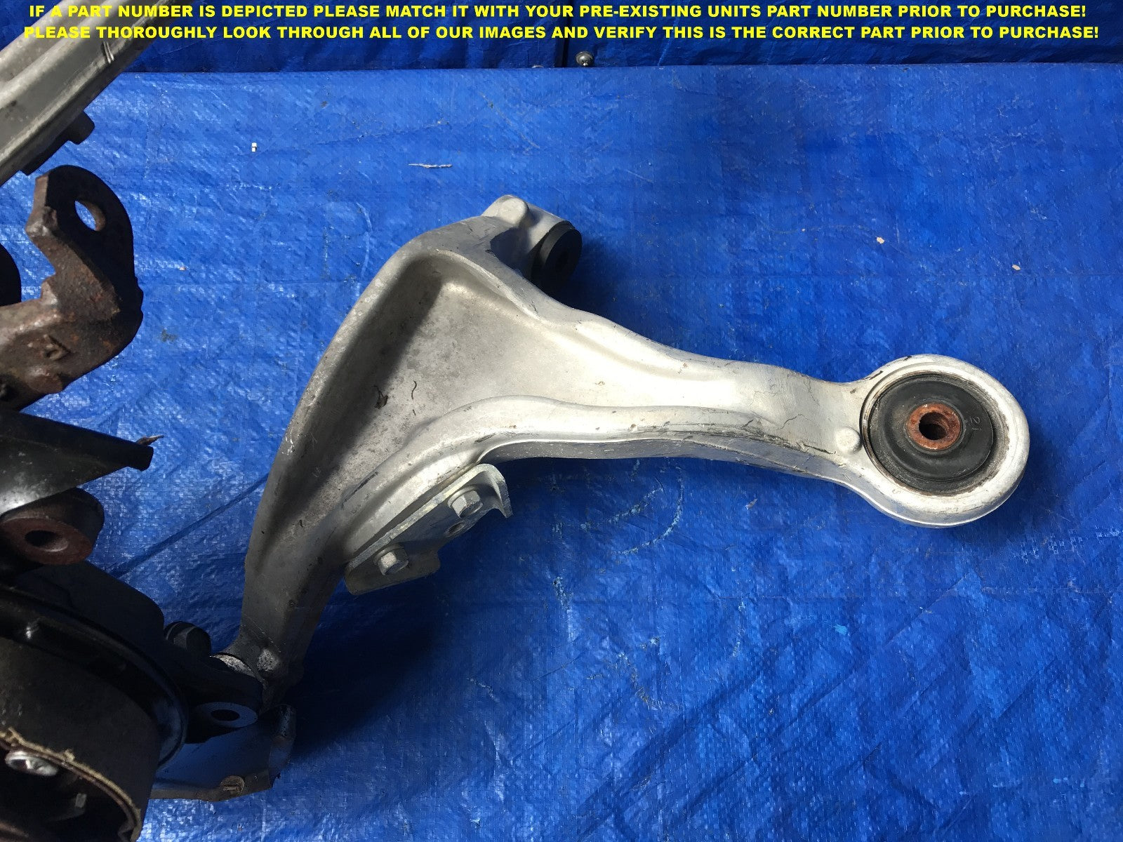 OEM 2008 2015 MITSUBISHI EVOLUTION PASSENGER RIGHT REAR KNUCKLE SPINDLE 100%3