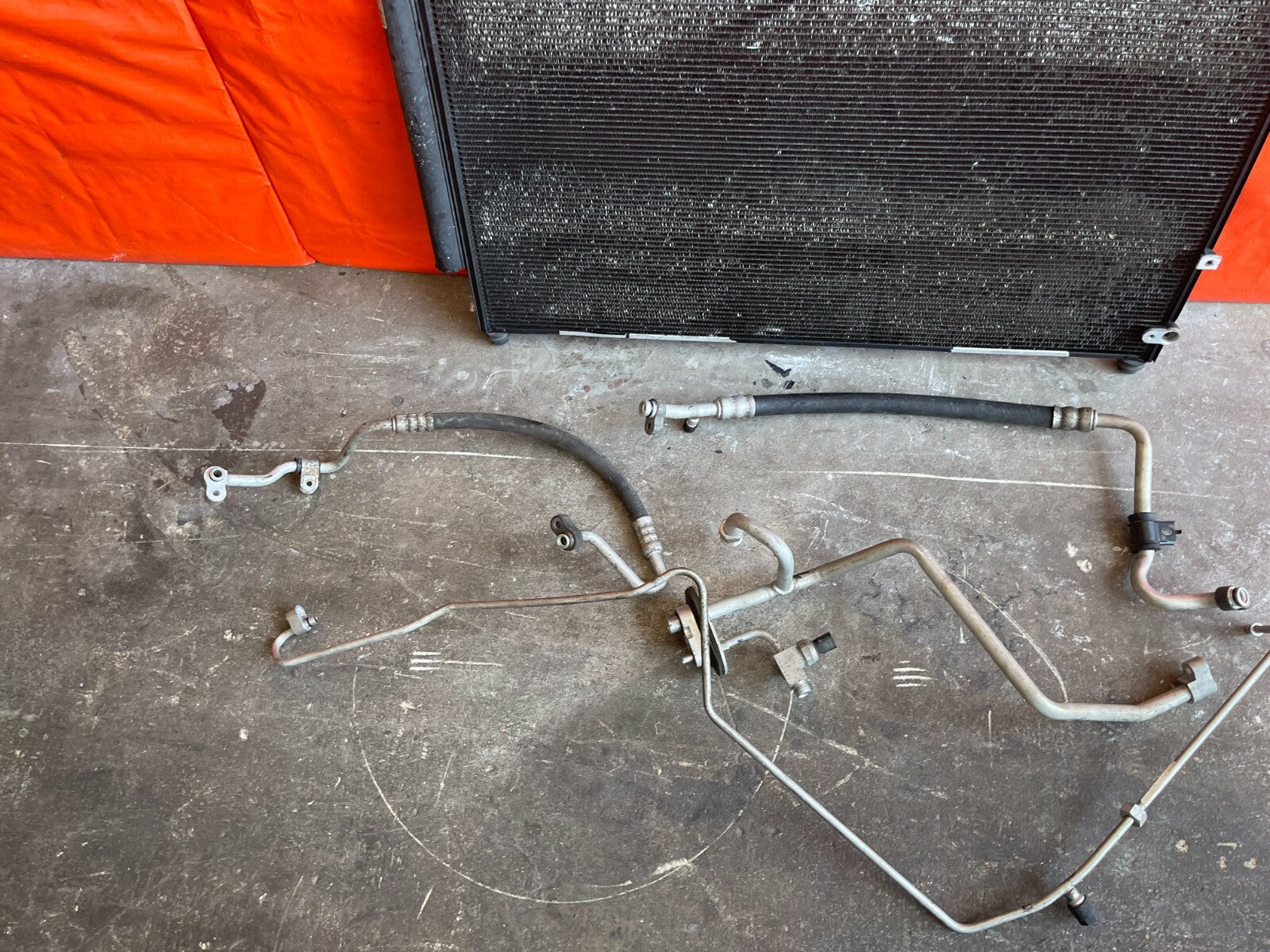 11 13 HONDA ODYSSEY   HVAC AIR CONDITIONING AC LINE SET W/ CONDENSER   LINES OEM3