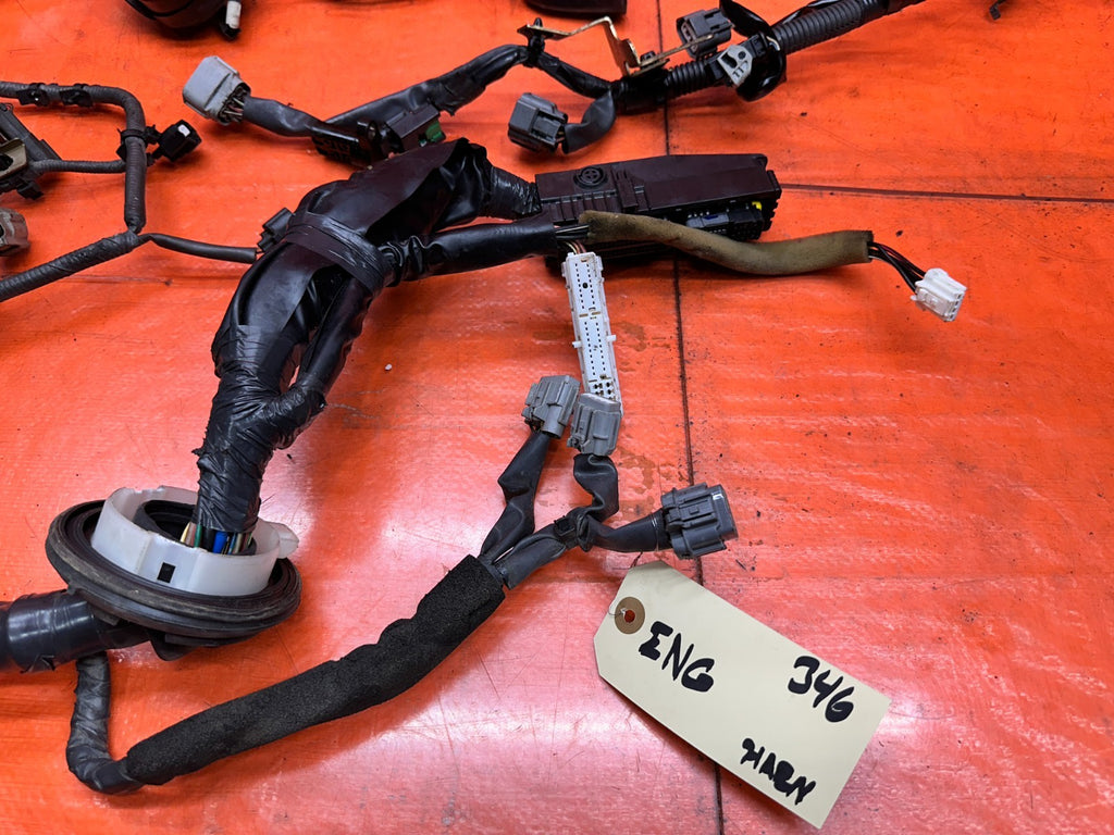 03-05 NISSAN 350Z 3.5L VQ35DE 6 SPEED MANUAL ENGINE WIRE HARNESS OEM #3464