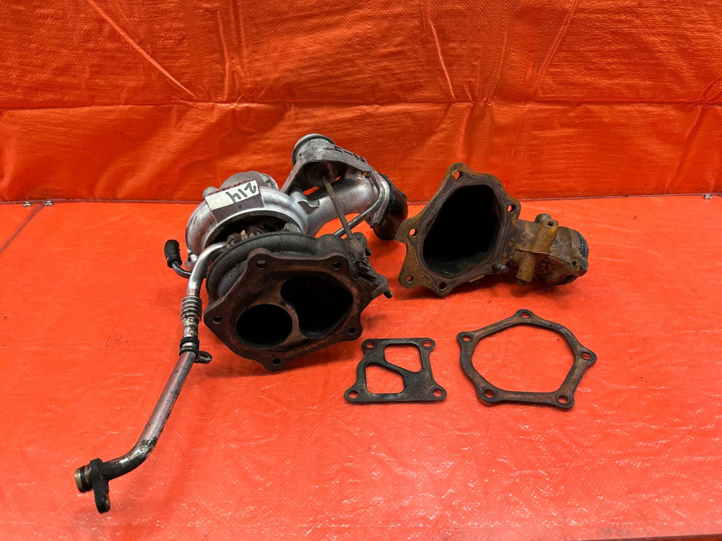 08 15 LANCER EVOLUTION X EVO 10   4B11T FACTORY TURBO CHARGER SET UP   OEM #21415
