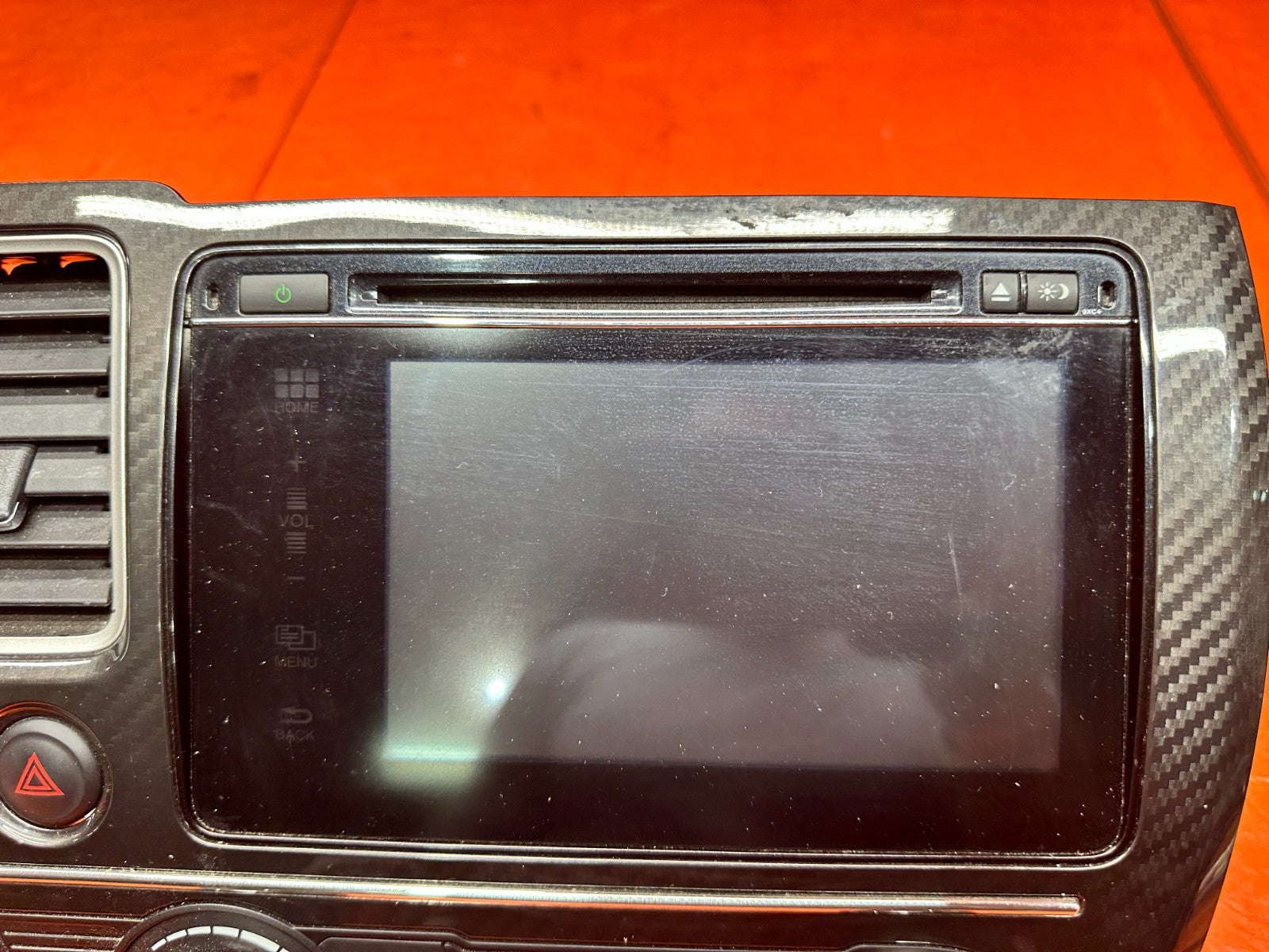 13 15 HONDA CIVIC SI 2.4L RADIO TOUCH SCREEN DISPLAY 39100 TS9 A02 M1 OEM #3345