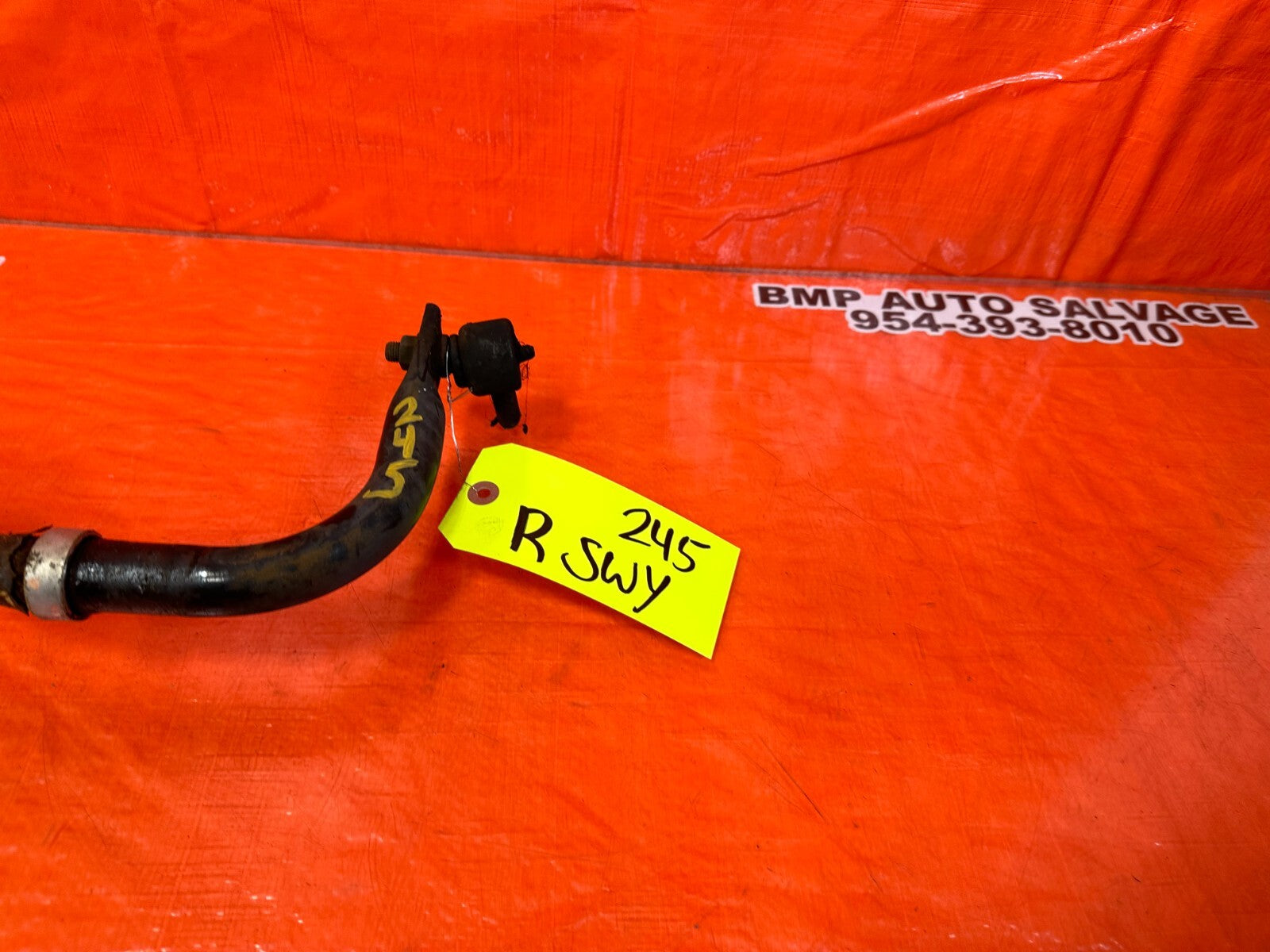 09 15 INFINITI G37 & Q60 COUPE   REAR SWAY BAR   NON ACTIVE STEERING   RWD   2454