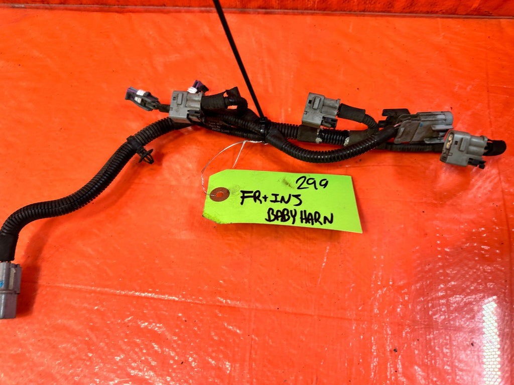 13 16 HYUNDAI GENESIS COUPE 3.8L   FUEL RAIL FUEL INJECTOR SUB WIRE HARNESS #2992