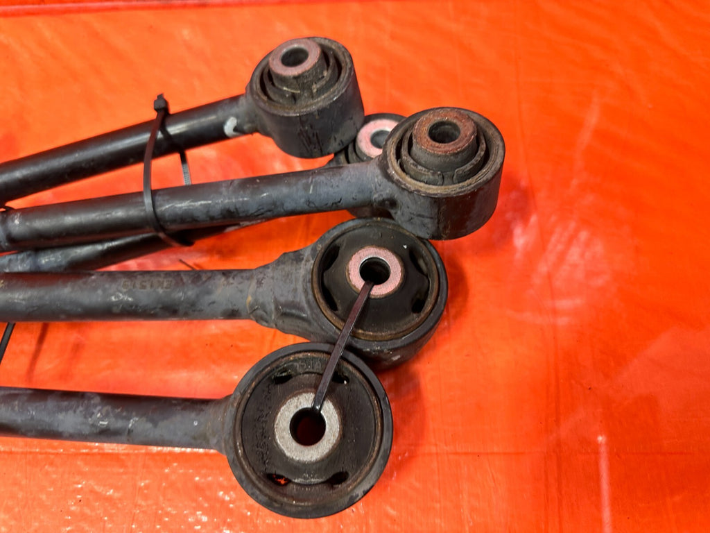04 08 ACURA TSX   DRIVER LEFT REAR   LOWER CONTROL ARM SET OF 5   ALL ARMS #2912