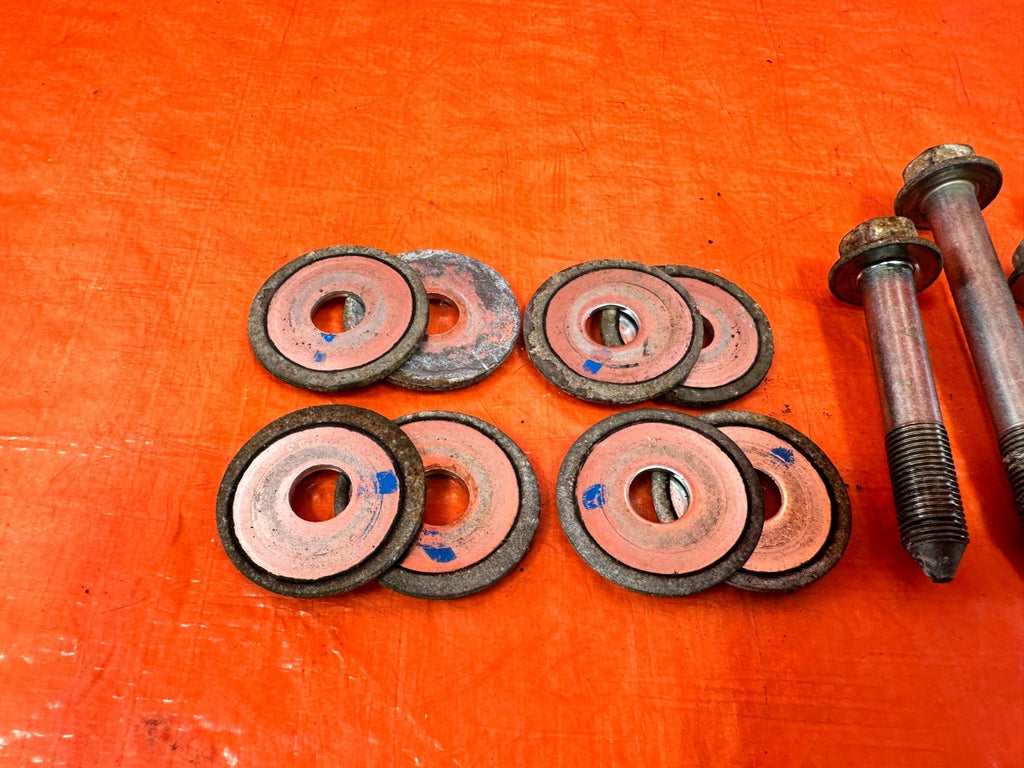 09 14 ACURA TSX   POWER STEERING RACK GEAR BOX BOLTS HARDWARE WASHERS OEM #3053