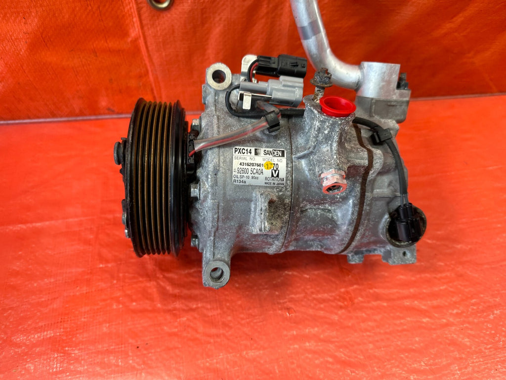 16 20 INFINITI Q50 Q60 3.0L HVAC AIR CONDITIONG AC COMPRESSOR   OEM FACTORY #2223