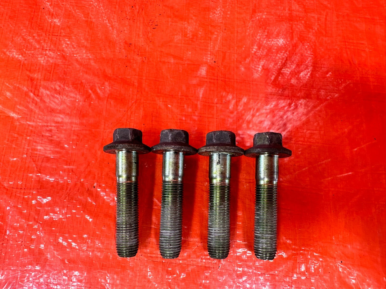06 11 HONDA CIVIC SI   LET AND RIGHT REAR UPPER CONTROL ARM BOLTS   OEM #2706
