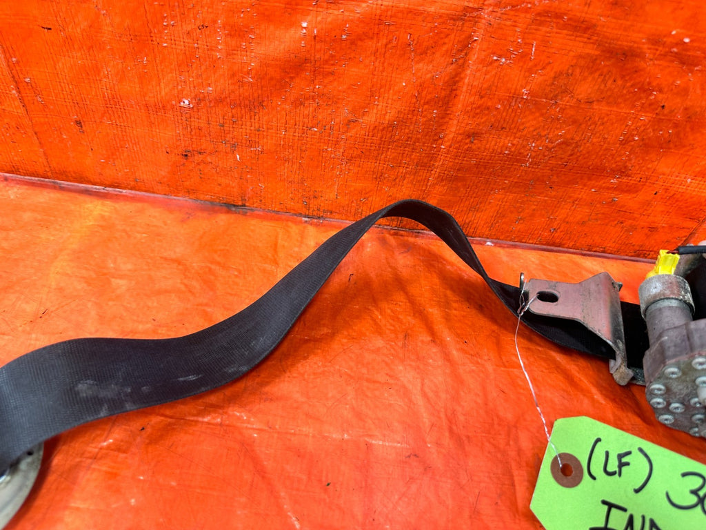 07 11 HONDA CIVIC SI SEDAN   DRIVER LEFT FRONT SEAT BELT   BLACK COLOR   OEM 3033