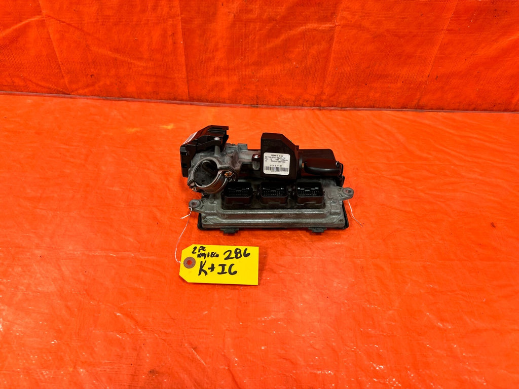07 11 HONDA CIVIC SI ENGINE COMPUTER ECU KEY IGNITION SWITCH 37820 RRB A14 300