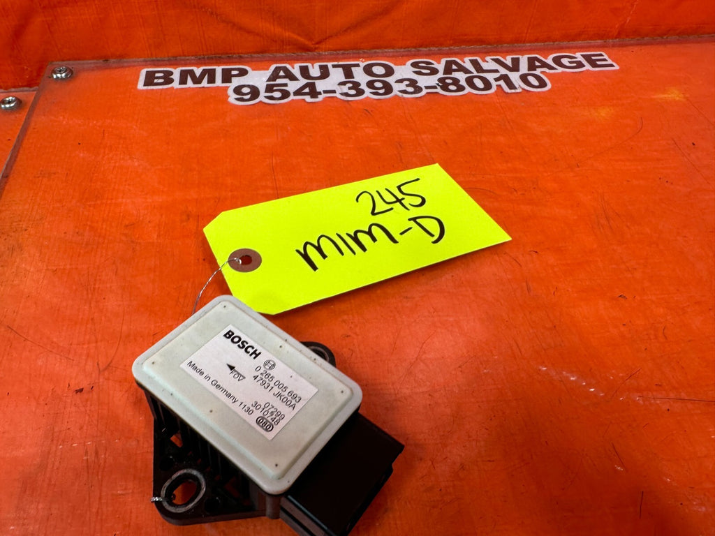08 15 INFINITI G37 & Q60    2D COUPE   YAW RATE SENSOR   47931 JK00A   OEM #2455