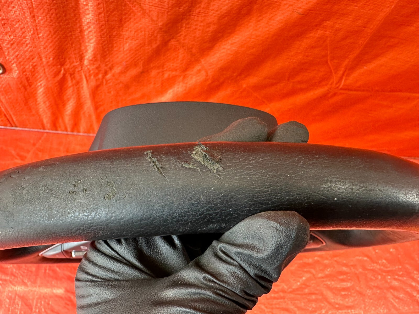 2017 17 INFINITI Q50 RED SPORT 400 RWD   STEERING WHEEL   NON HEATED   OEM #2224