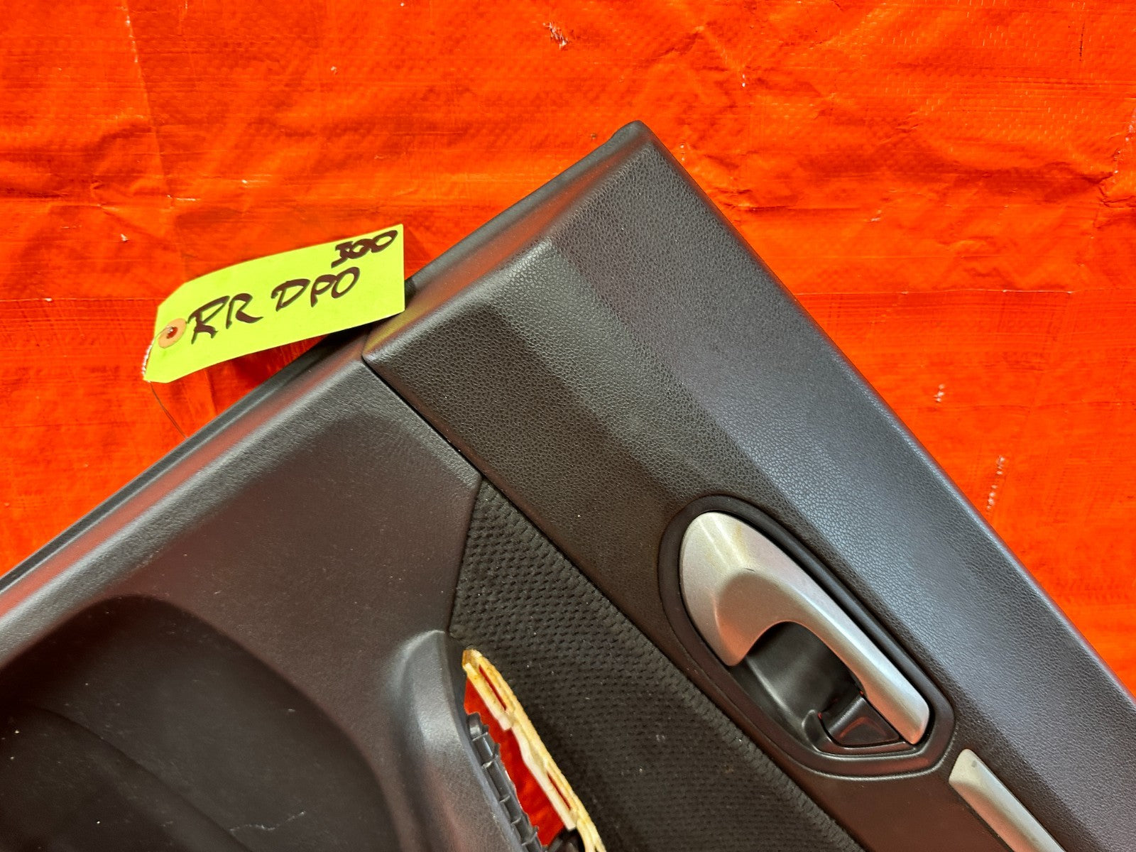 07 11 HONDA CIVIC   SI SEDAN   PASSENGER RIGHT REAR DOOR PANEL CARD   OEM #3007
