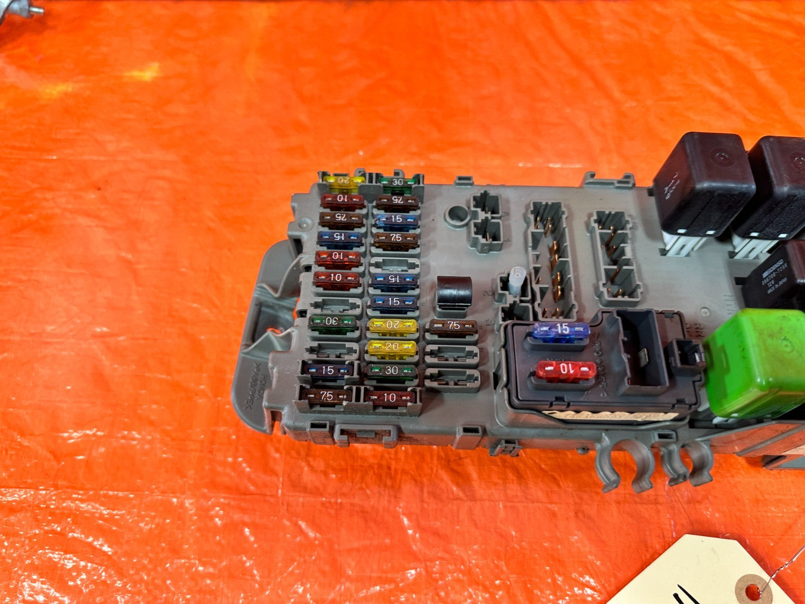 97 01 HONDA PRELUDE   INTERIOR UNDER THE DASH   FUSE BOX PANEL   OEM #3234