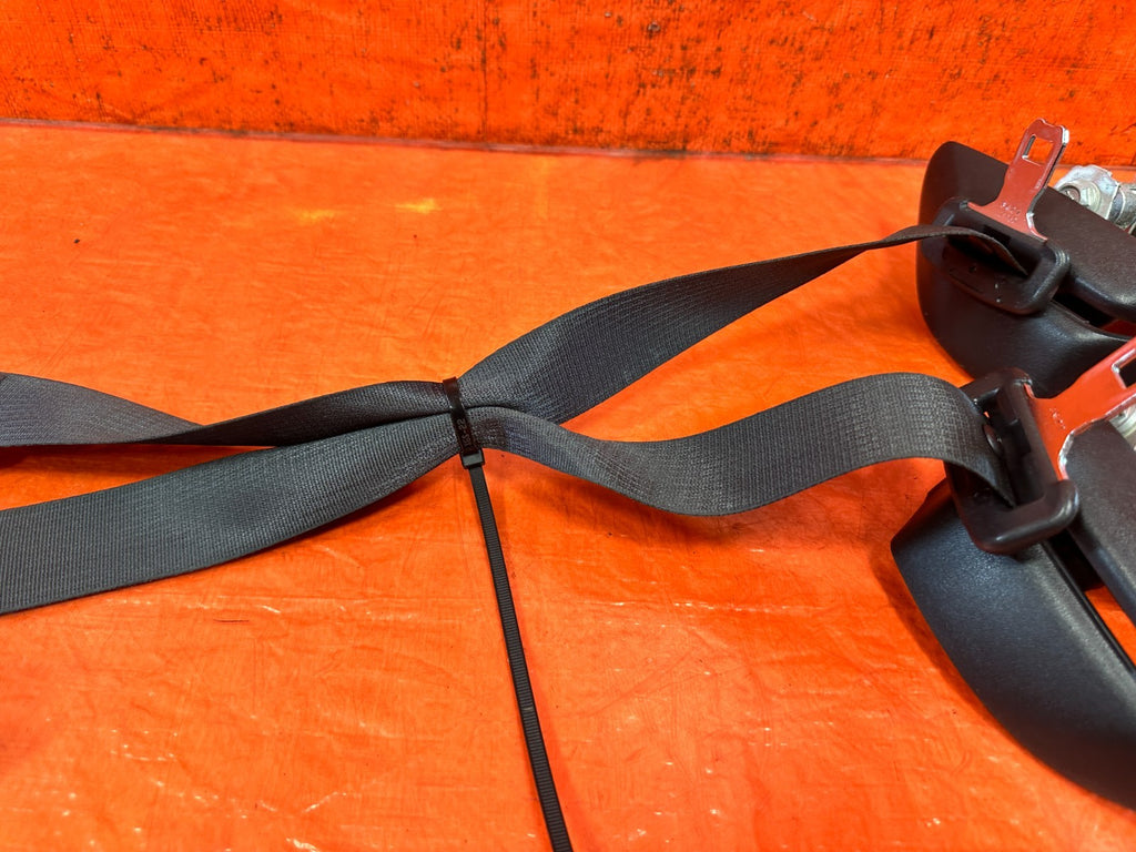 09 15 INFINITI G37 Q60 CONVERTIBLE FRONT LEFT RIGHT SEAT BELTS RETRACTORS #3292
