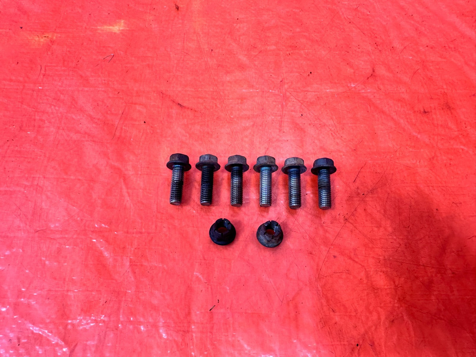 94 01 ACURA INTEGRA   B16 B17 B18 B20   EXHAUST MANIFOLD BOLTS  OEM FACTORY #3092