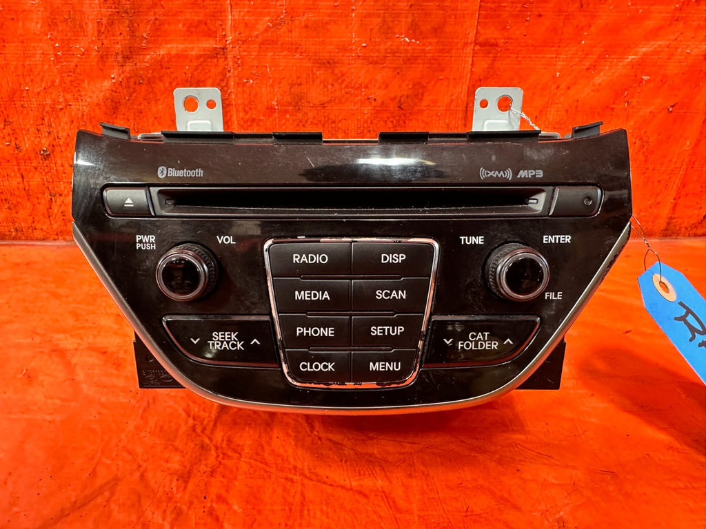 13 16 HYUNDAI GENESIS COUPE   AM FM RADIO STEREO CD PLAYER   96170 2MAD0YHG1