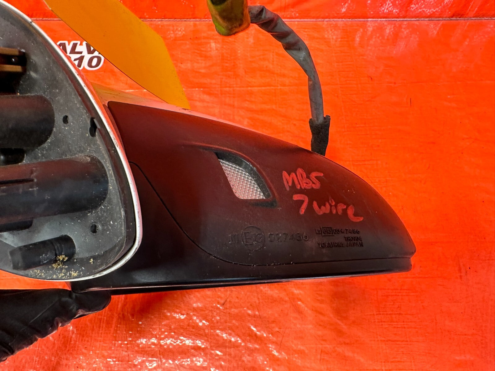 14 16 LEXUS IS250 IS350   DRIVER LEFT SIDE VIEW MIRROR   7 WIRE COUNT   OEM15