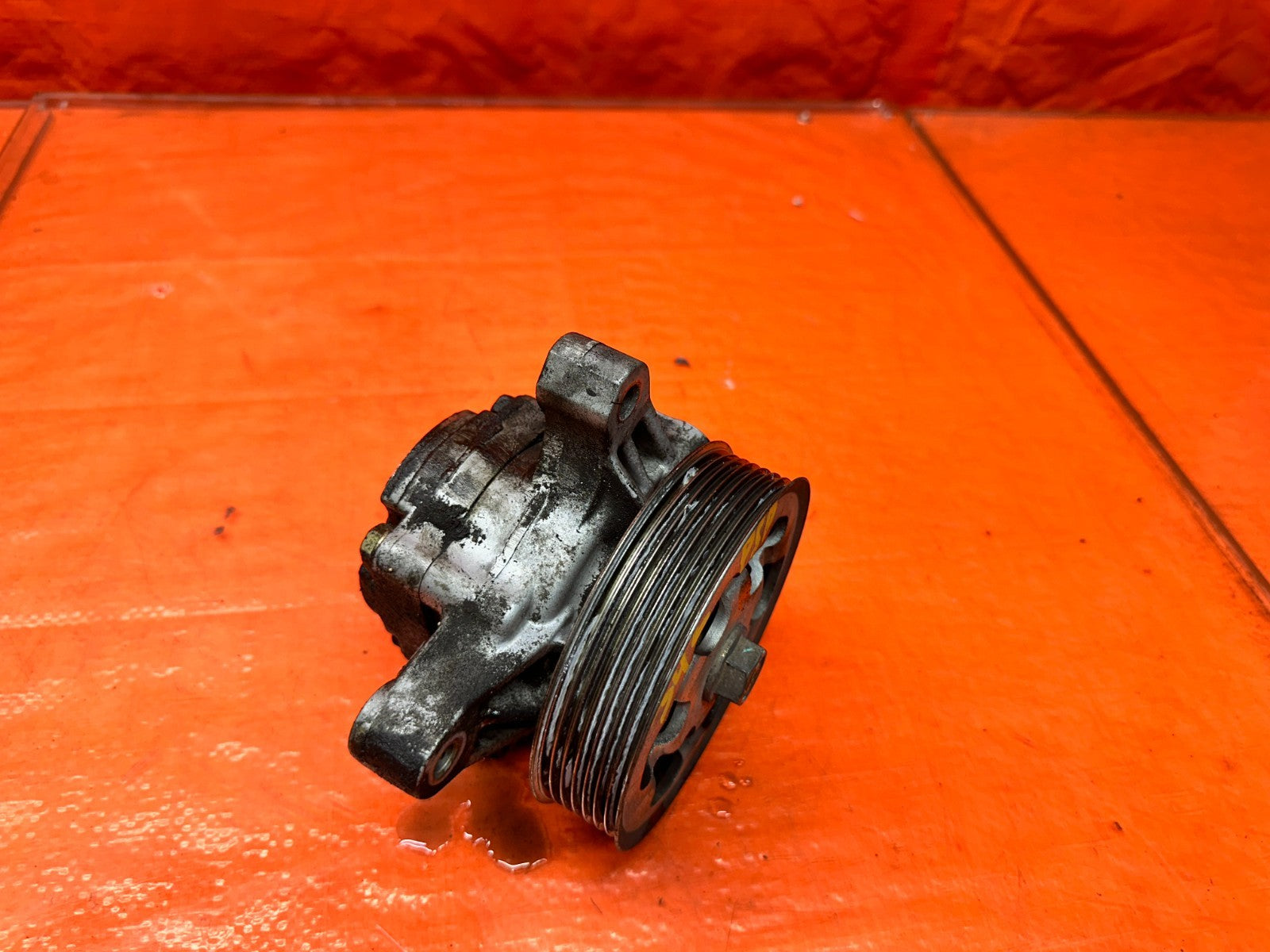 04-05 ACURA TSX 4D 2.4L K24A2 POWER STEERING PUMP ASSY OEM #3425