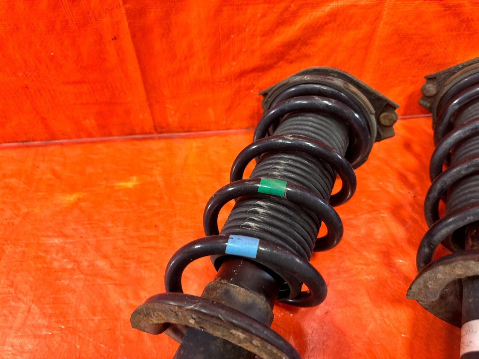 11 14 SUBARU WRX STI   EJ257   REAR SHOCKS & SPRINGS LEFT AND RIGHT FACTORY OEM8