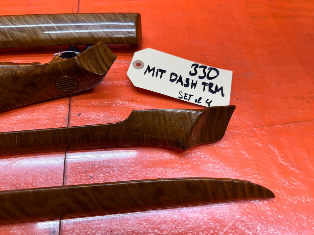 04 08 ACURA TSX 2.4L INTERIOR WOOD GRAIN DASH DOOR TRIM SET OEM #3304