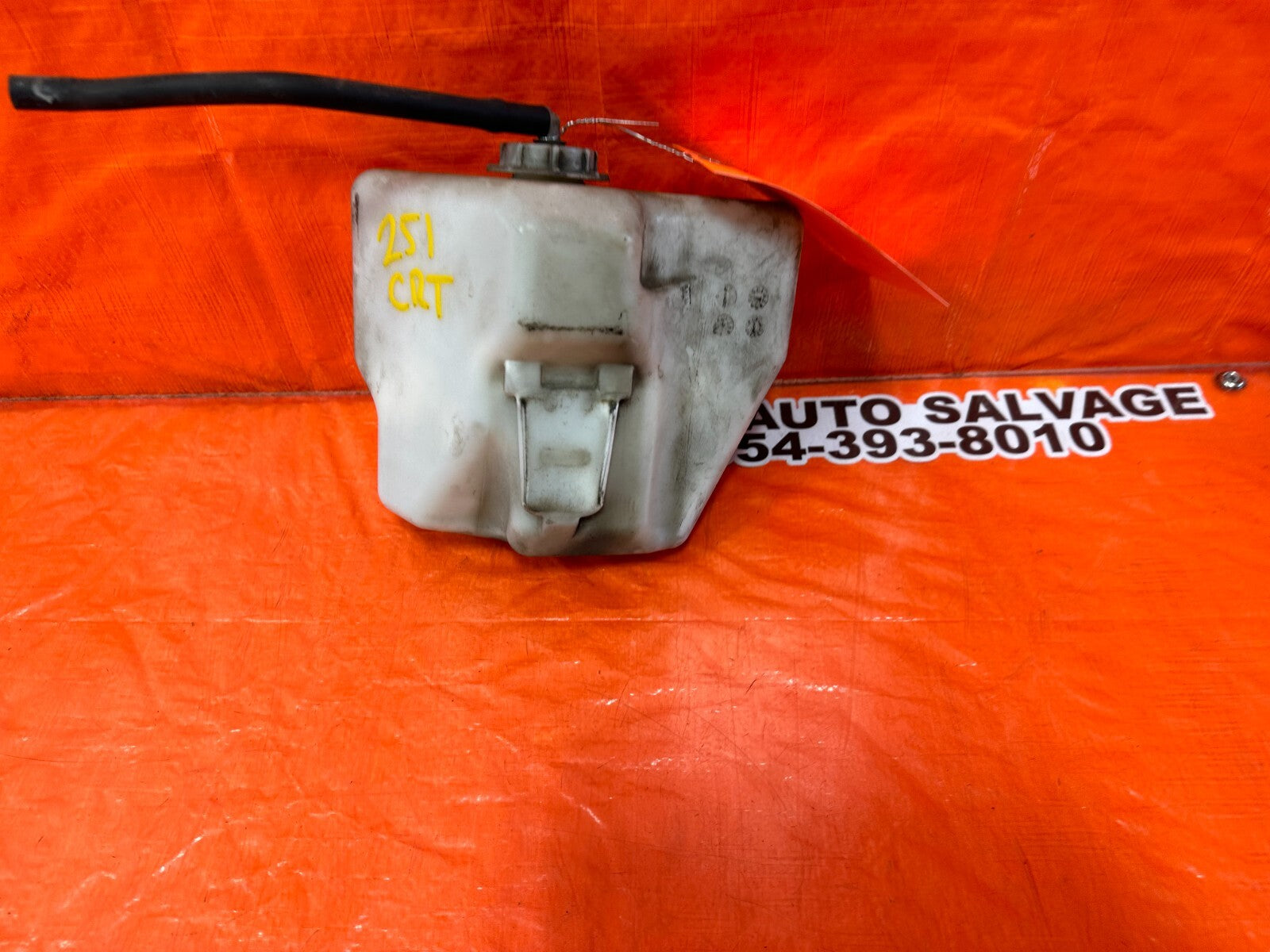 08 12 HONDA ACCORD SEDAN 2.4L COOLANT OVERFLOW RESERVOIR RESERVE TANK BOTTLE 2511