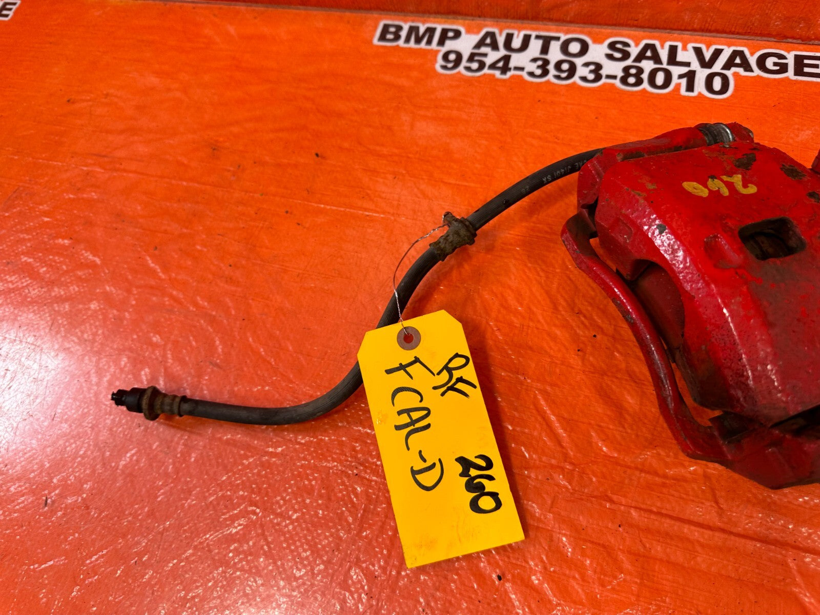 06 11 HONDA CIVIC EX   PASSENGER RIGHT FRONT BRAKE CALIPER   OEM FACTORY #2606