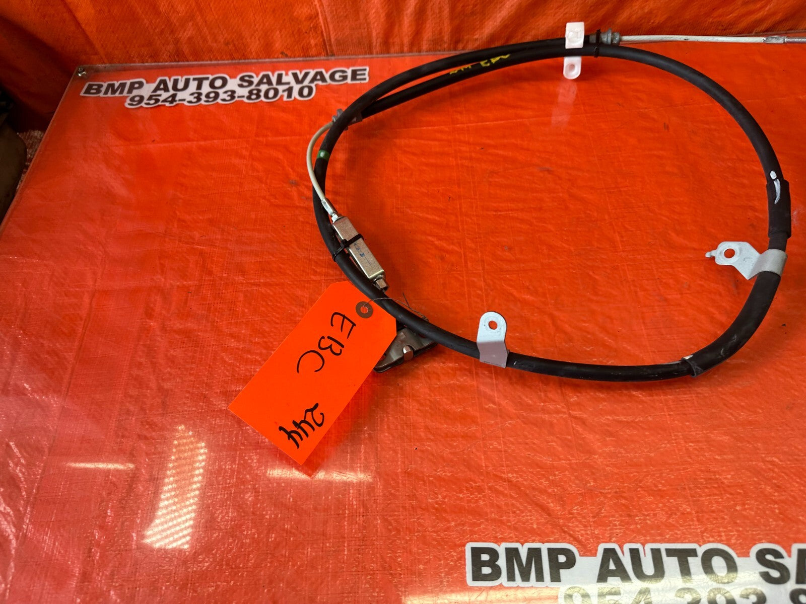2009 09 LEXUS ES350   EMERGENCY BRAKE CABLE PEDAL ATTACHED   OEM FACTORY #2444