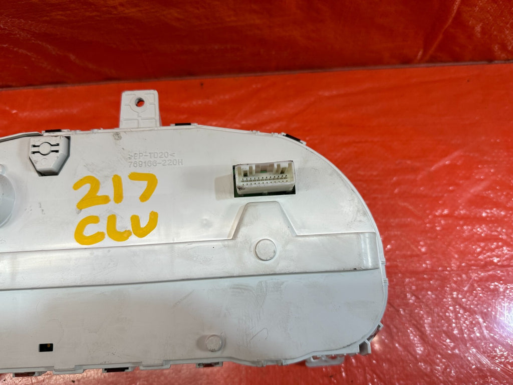 08 LANCER EVOLUTION X EVO 10 MR   AUTOMATIC INSTRUMENT GAUGE CLUSTER   OEM 122K6