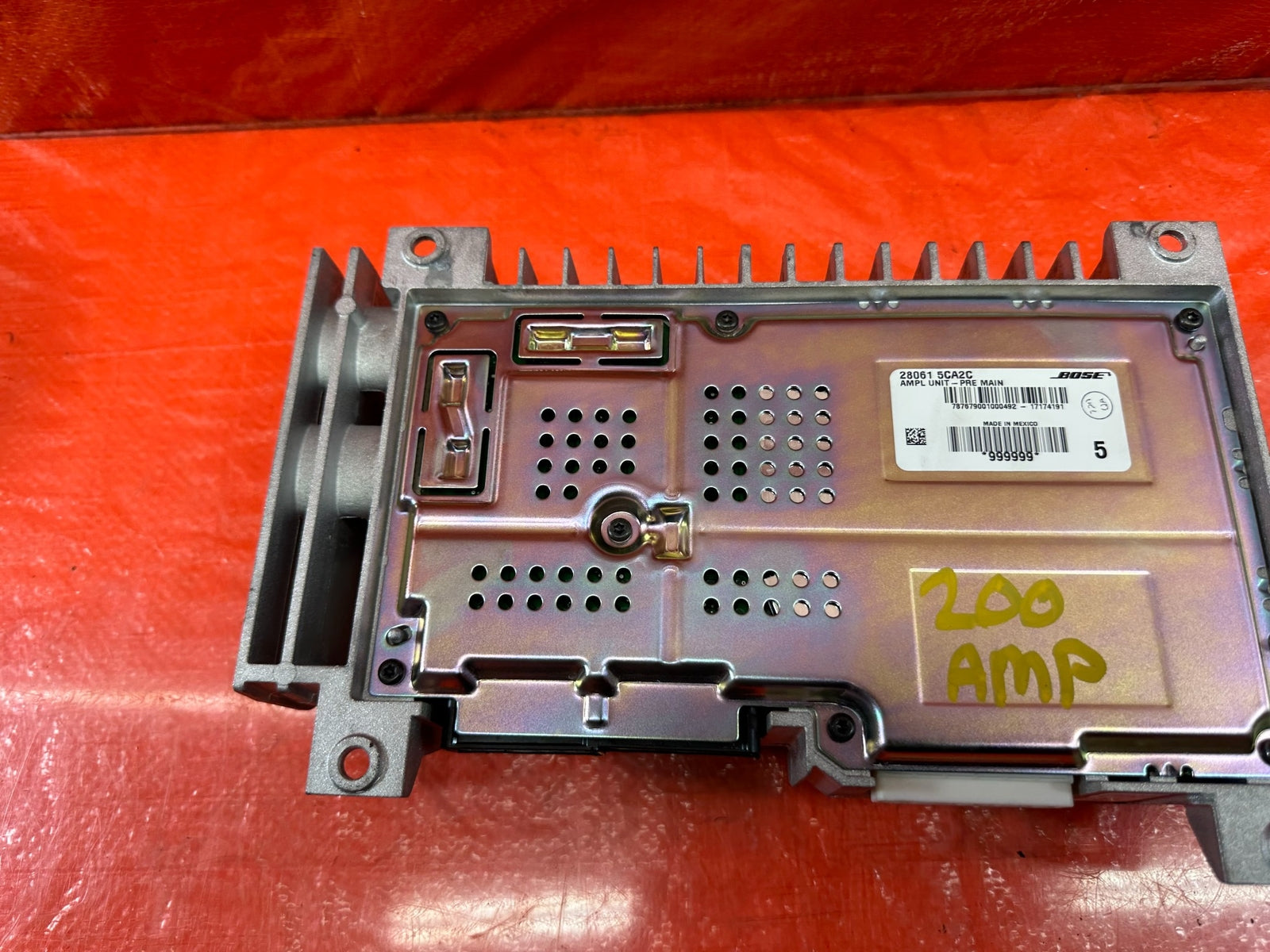 17 20 INFINITI Q60   FACTORY AMP AMPLIFIER   W/ BOSE SPEAKER MODEL   OEM #20010