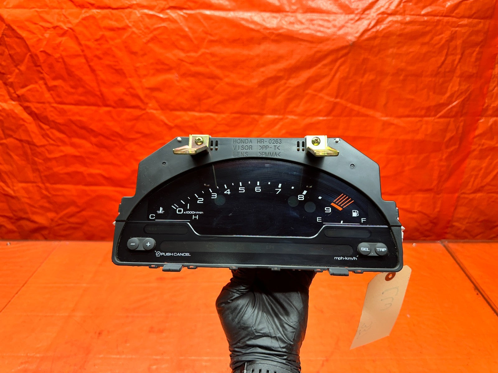 00 03 HONDA S2000 AP1 2.0L INSTRUMENT GAUGE CLUSTER SPEEDOMETER TACHOMETER 3370