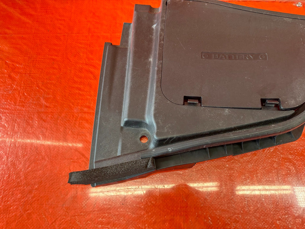 17 20 INFINITI Q60   BATTERY COVER PLASTIC TRIM SHROUD INNER & OUTER   OEM #2008