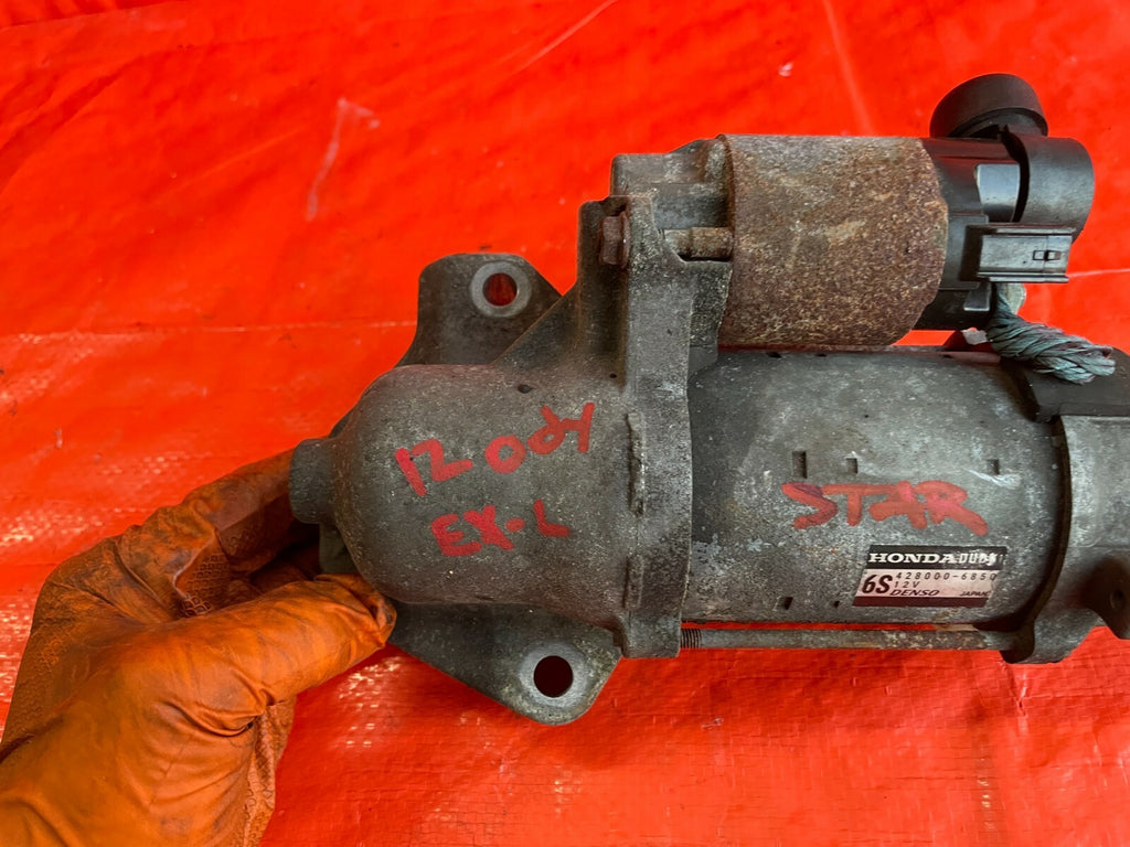 11 13 HONDA ODYSSEY   ENGINE MOTOR STARTER   GENUINE HONDA / DENSO   OEM OE3