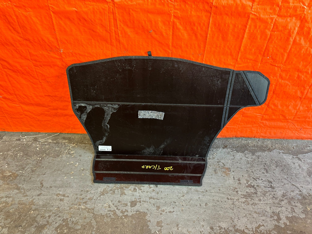 17 20 INFINITI Q60 REAR TRUNK LINING LUGGAGE FLOOR CARPET CARDBOARD TRAY OEM 20010