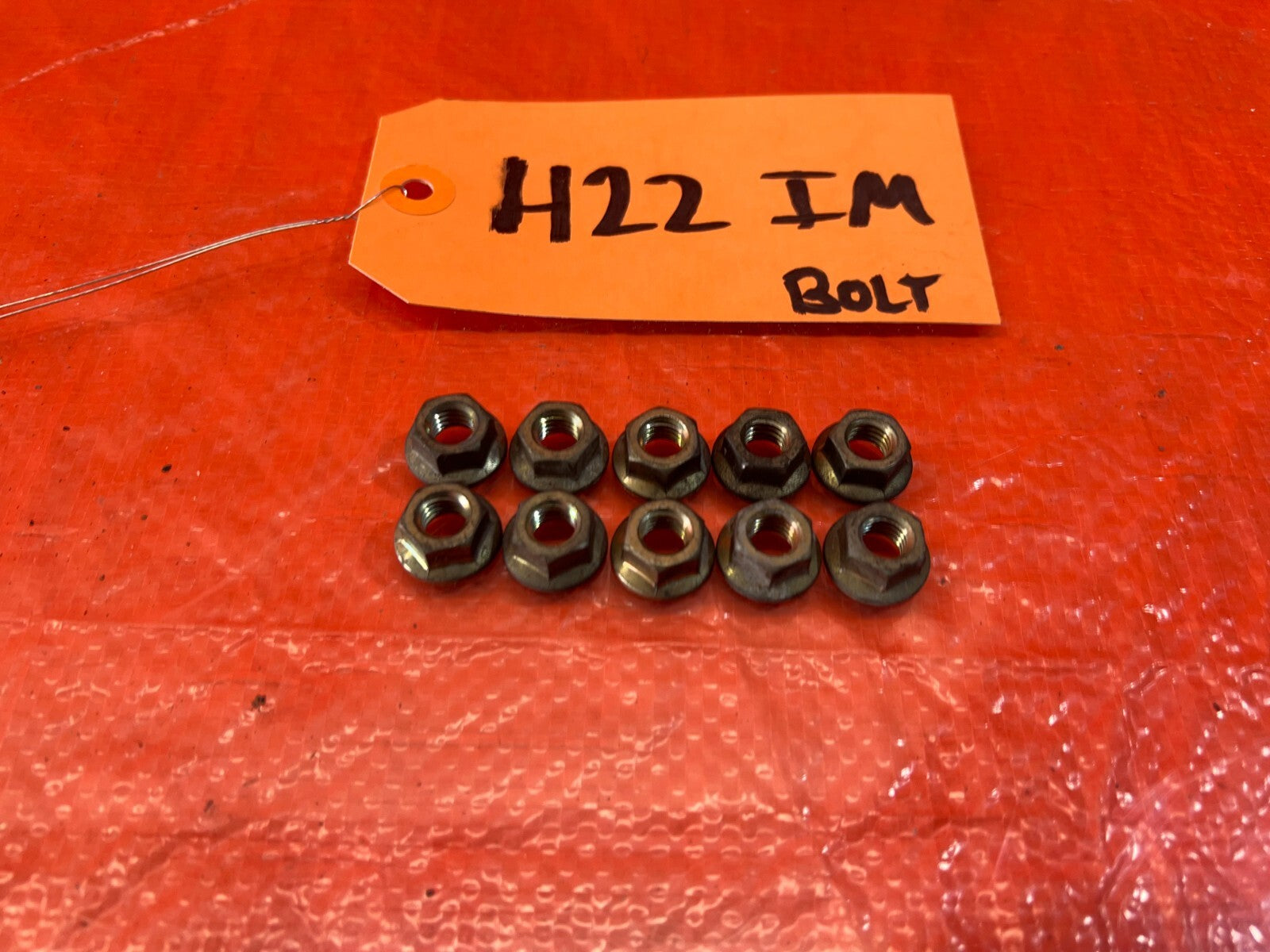 B D F H SERIES   B16 B18 B20 D15 D16 H22 F22 F23   INTAKE MANIFOLD BOLTS NUTS   3
