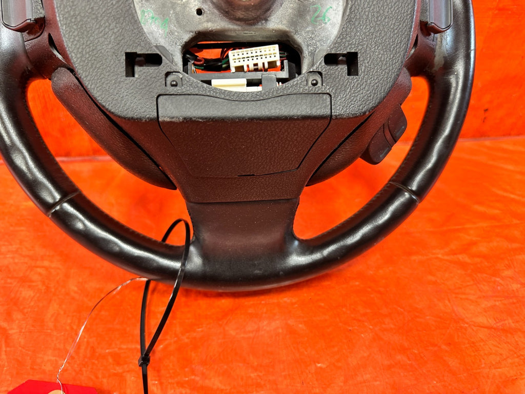 09 14 ACURA TSX   STEERING WHEEL   BLACK LEATHER WRAP   OEM FACTORY #30511