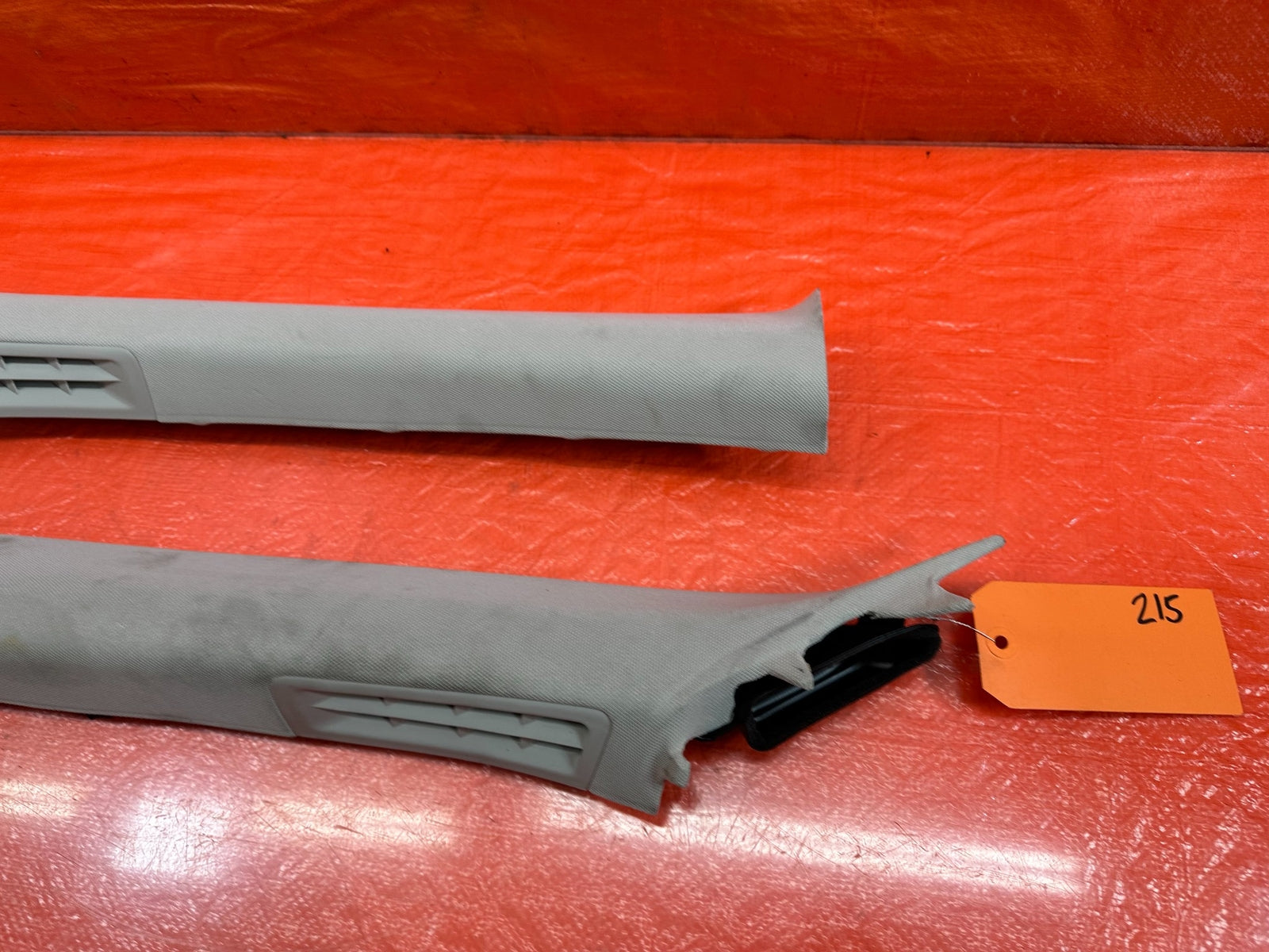 14 20 INFINITI Q50   DRIVER LEFT PASSENGER RIGHT A PILLARS A PILLAR TRIM OEM 2156