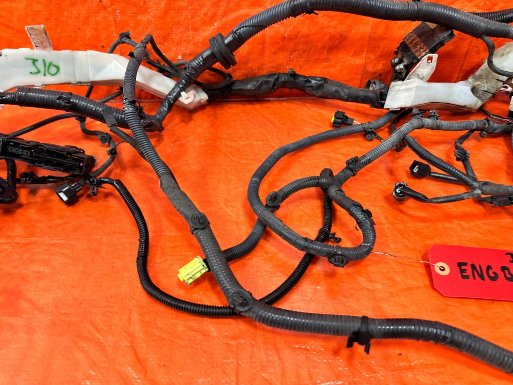 09 10 INFINITI G37 CONVERTIBLE ENGINE BAY / UNDER HOOD WIRING HARNESS WIRE LOOM5