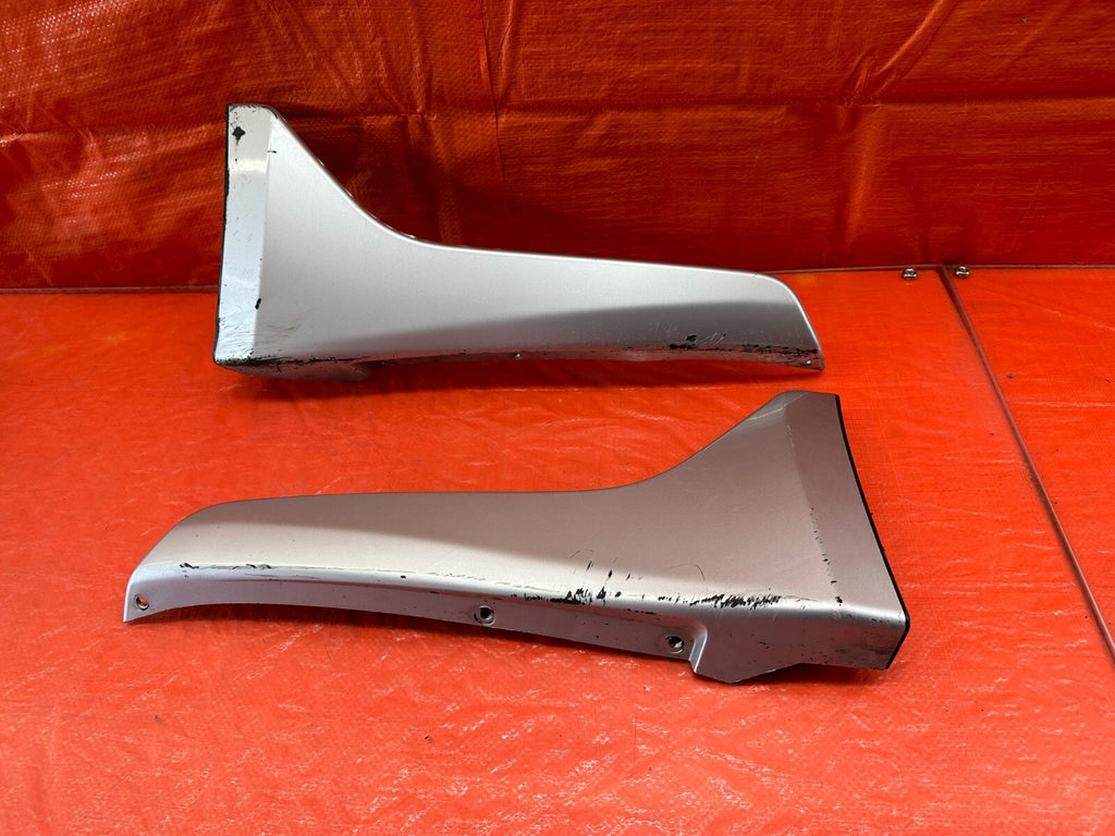 14 16 INFINITI Q50   REAR BUMPER   MUD FLAPS SPLASH GUARDS   LEFT RIGHT OEM #2226